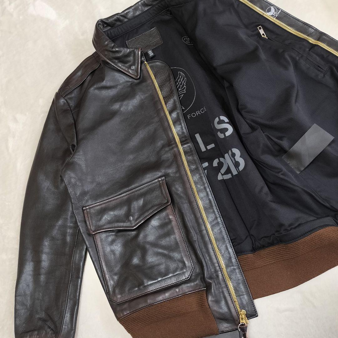こじこじ　美品　Curphey Leather　A-2　レザージャケット