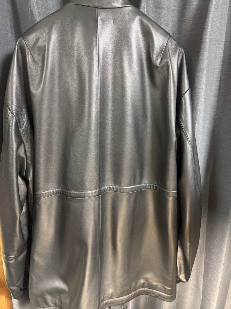ジャケット・アウター stein\"LEATHER DREWSTRING JACKET\"