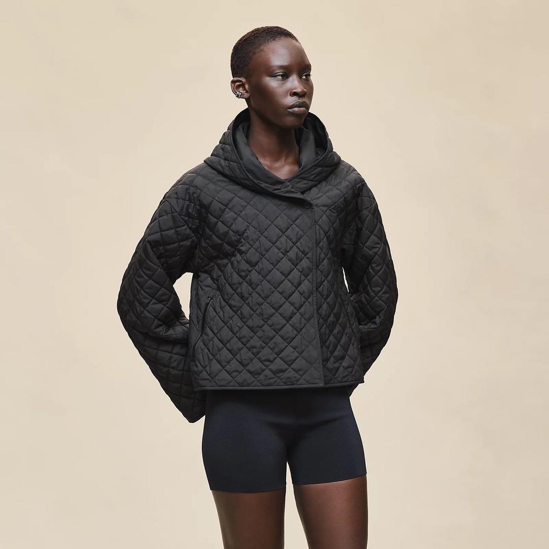 HERMES 新作　キルティングショートジャケット