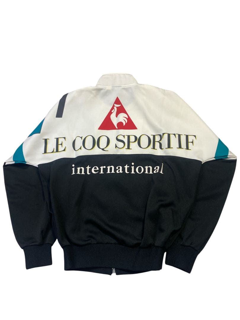 e981☆le coq sportifトラックジャケットMサイズ