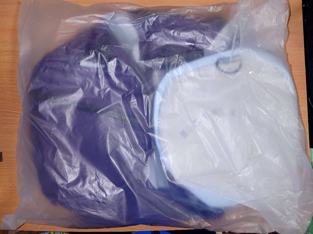 【新品・未使用】ドラムバッグ バッグ LUCENT ルーセント 紫 白