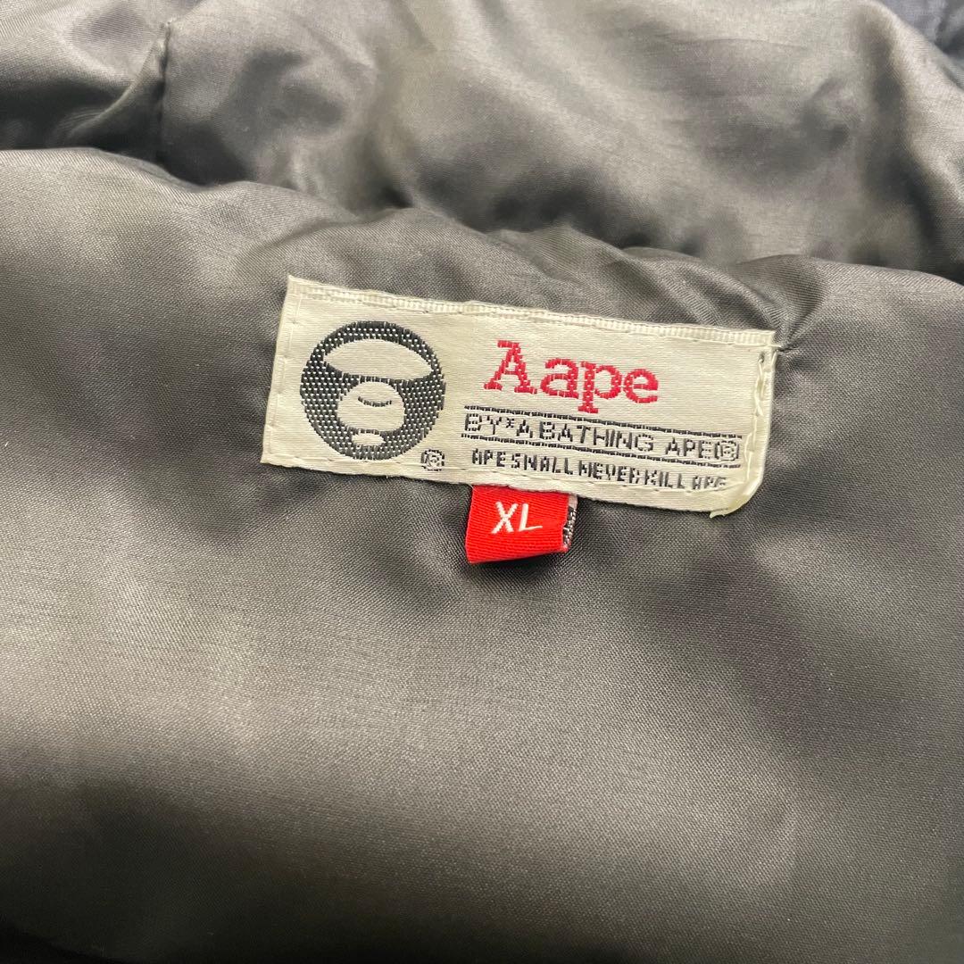 【タグ付き】A BATHING APE 迷彩 カモフラージュ ダウンベスト XL