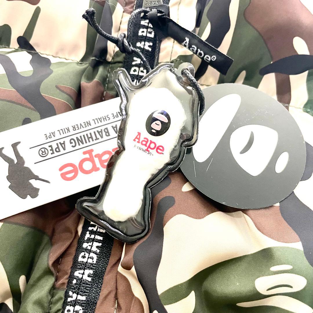 【タグ付き】A BATHING APE 迷彩 カモフラージュ ダウンベスト XL