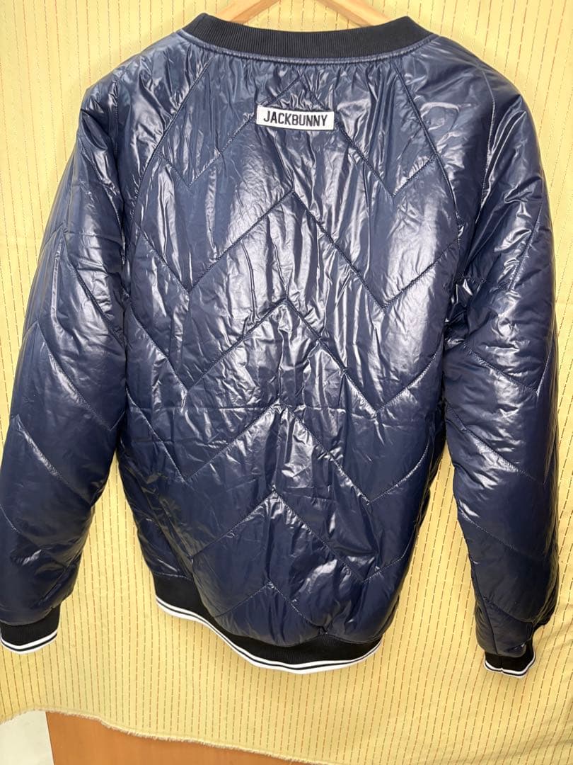 JACKBUNNY ネイビー キルティングジャケット・サイズ5・中古品