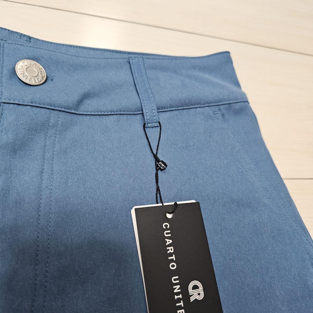 新品❤クアルトユナイテッド セットアップ M 半袖 春夏ゴルフ レディースフリル