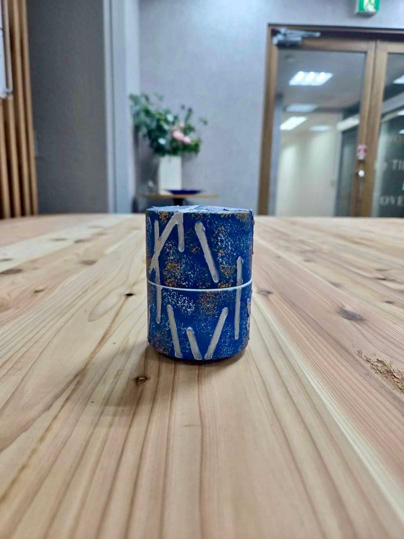 【有田焼】茶筒型蓋物　3点セット