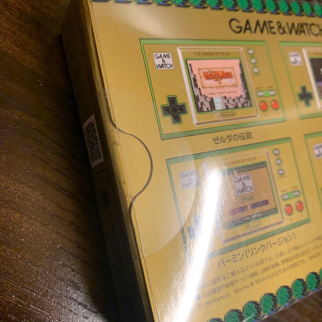 【新品】ゲーム＆ウォッチ ゼルダの伝説　ゲームウォッチ 未開封品 任天堂