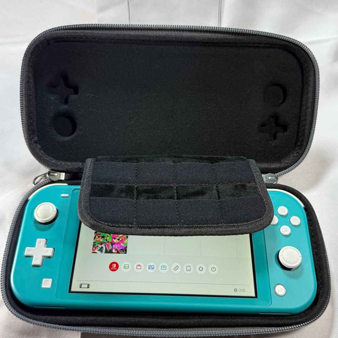 Nintendo Switch Lite ターコイズ tomtocケース付き