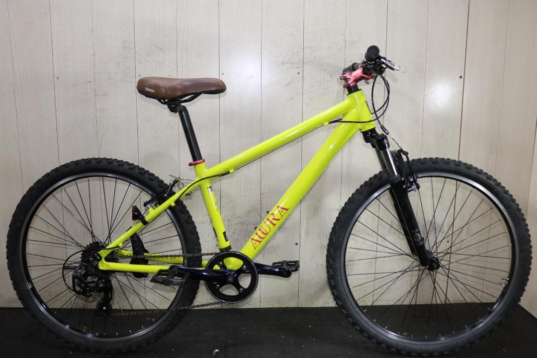 レユニオン AURA オーラ 26型 アルミ シマノ8速 370mm MTB