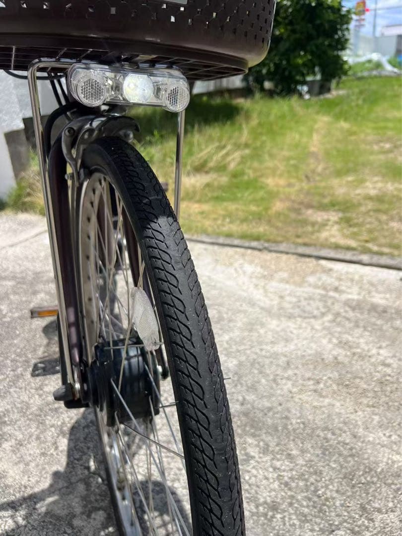 338 ブリジストン 電動アシスト自転車 26インチ 充電器付き