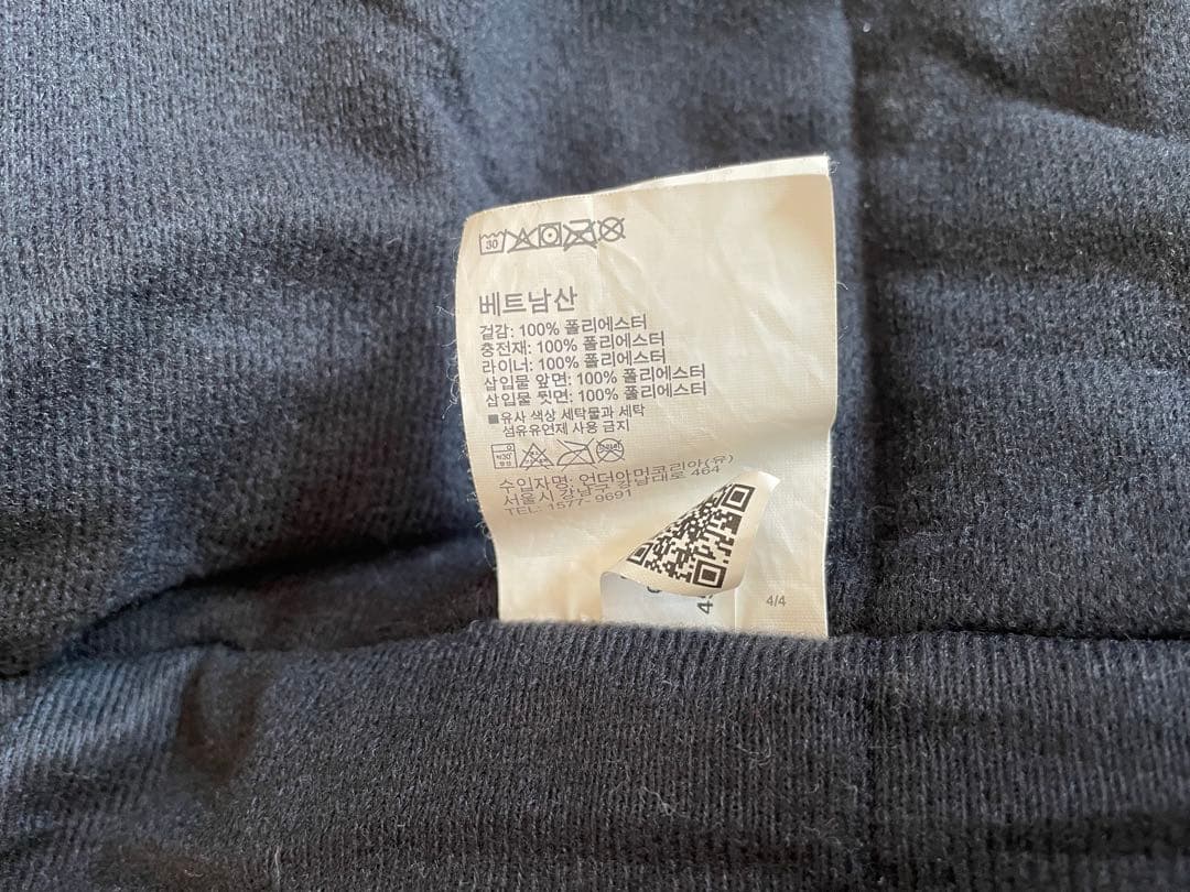 Under Armour フード付き ベンチコート ブラック 【美品】