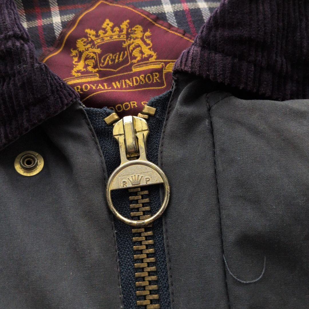 90s 英国製  WINDSOR オイルドジャケット L 雰囲気抜群