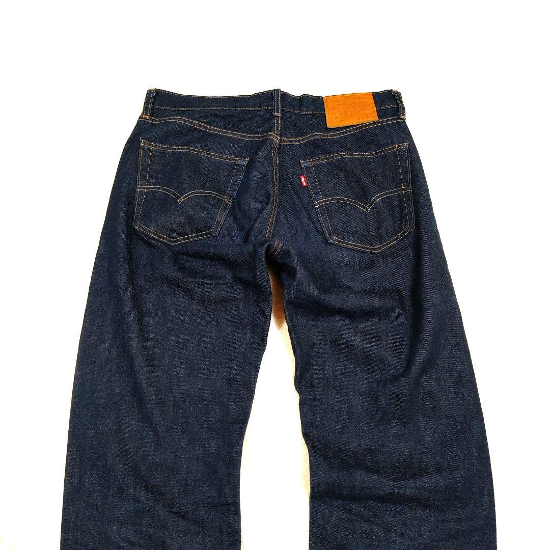 Levi’s 505 プレミアム 濃紺 W32L32 ビッグE 赤耳 Vステッチ