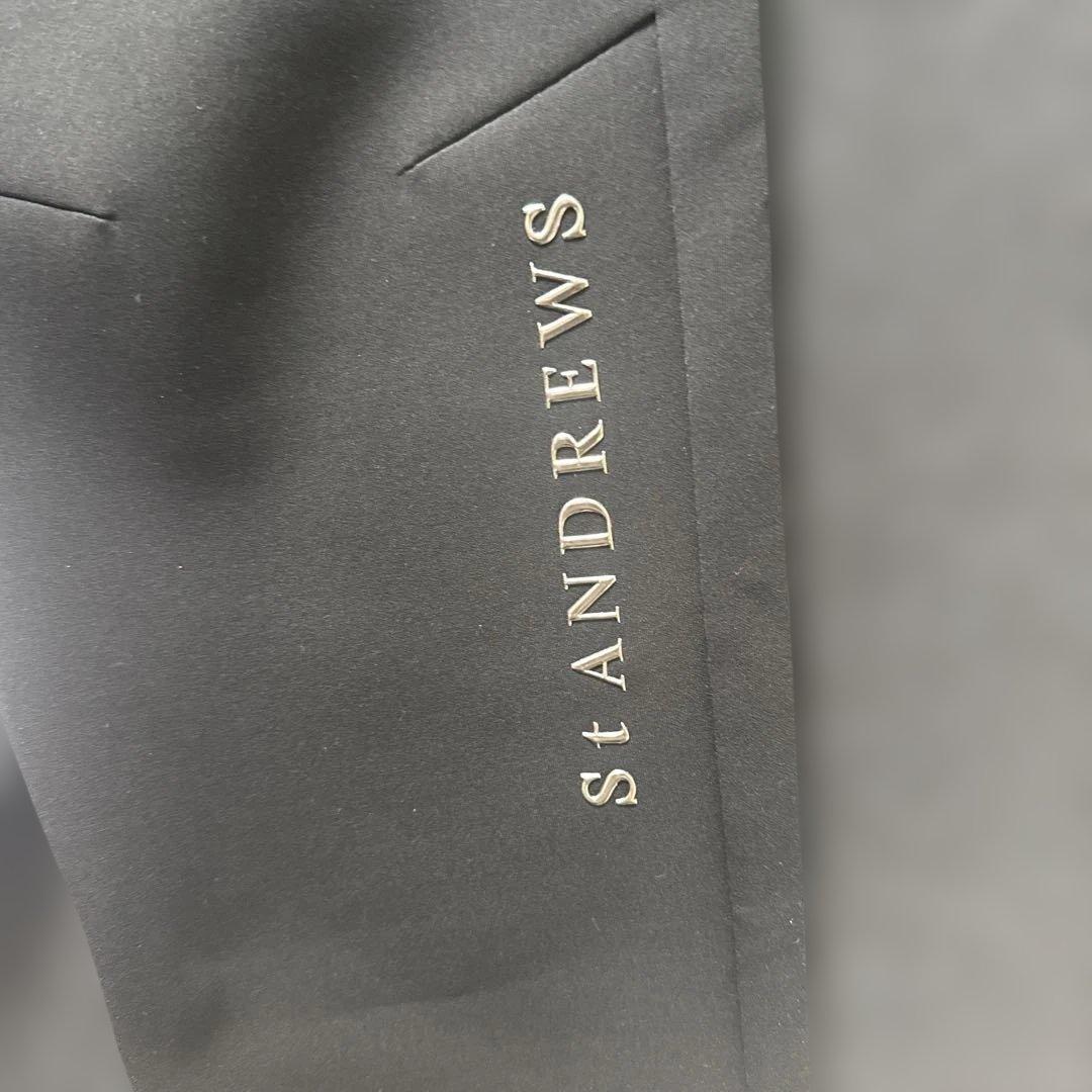 【新品未使用】St Andrews 黒パンツ サイドポケット付き