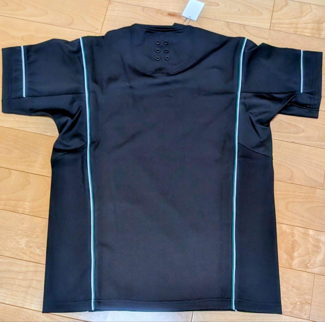 新品 RUSSELUNO ラッセルノ 半袖 モックネック サイズ4 ブラック