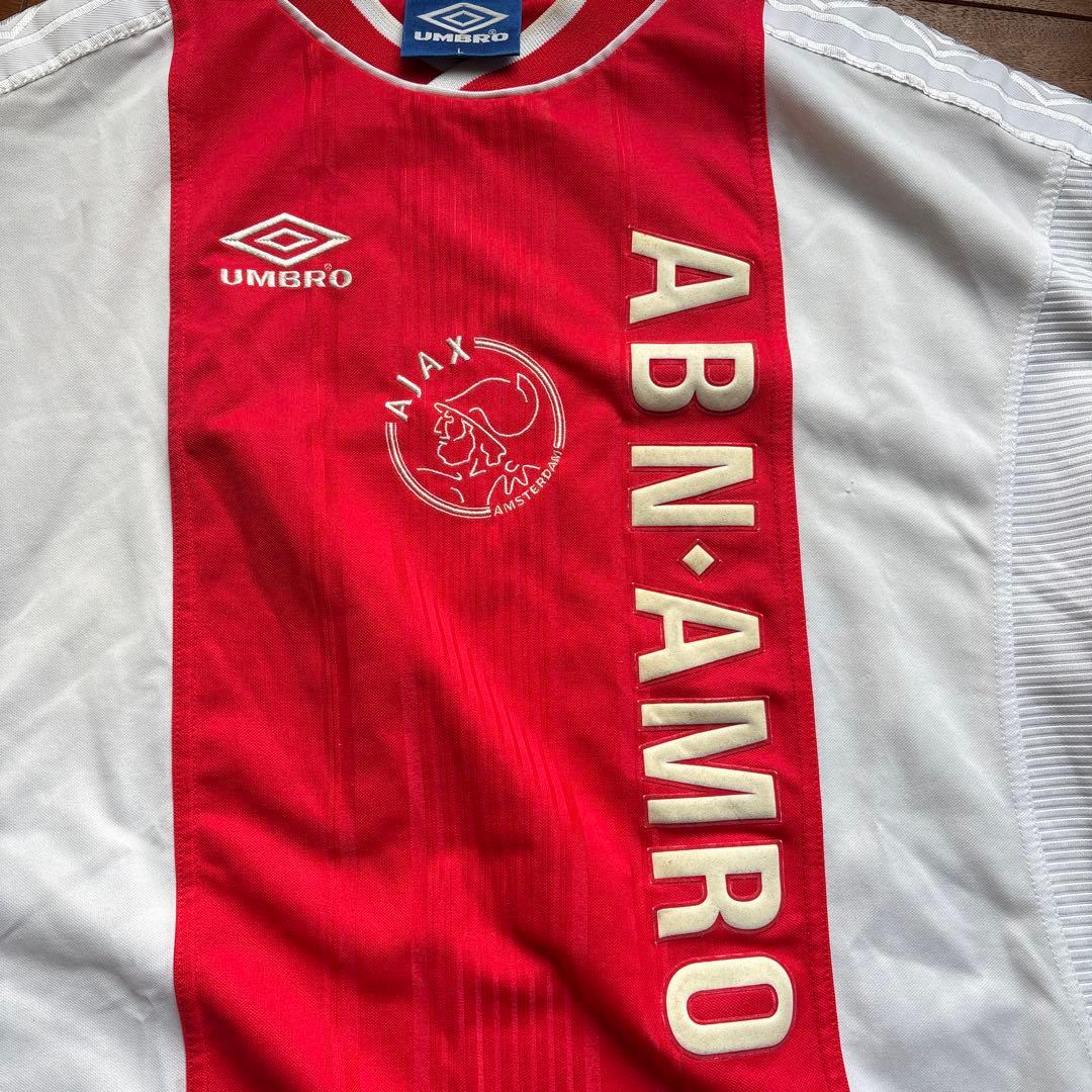 【激レア】90s'/UMBRO×AJAXアヤックス/ユニフォーム/No18/M