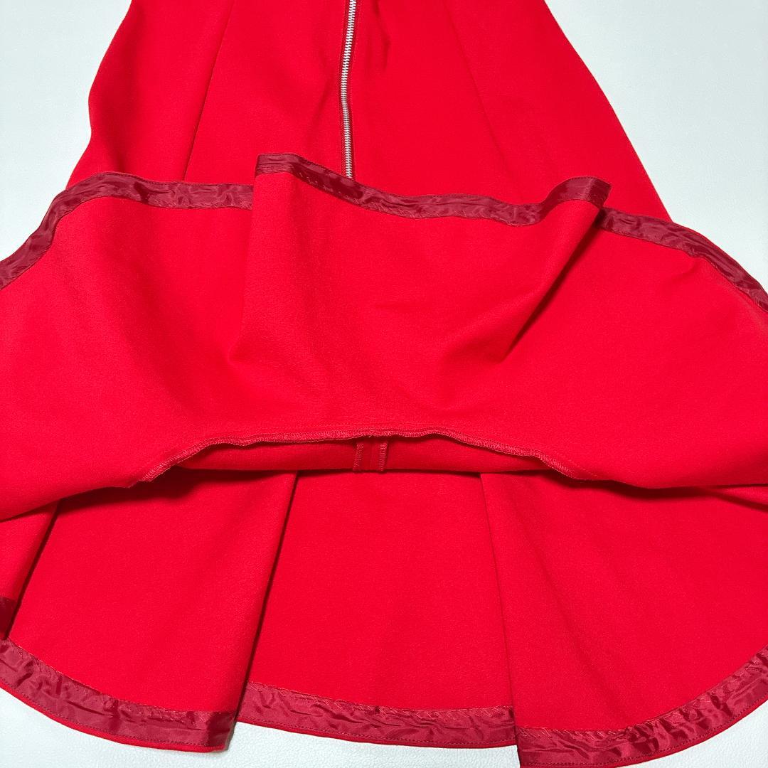 上品✨CELFORDセルフォード ドレス ロングワンピース マーメイド 赤38