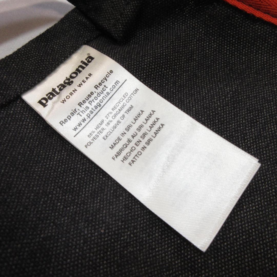 未使用デッドストック　patagonia　ヘンプキャンバスエプロン　収納袋付き