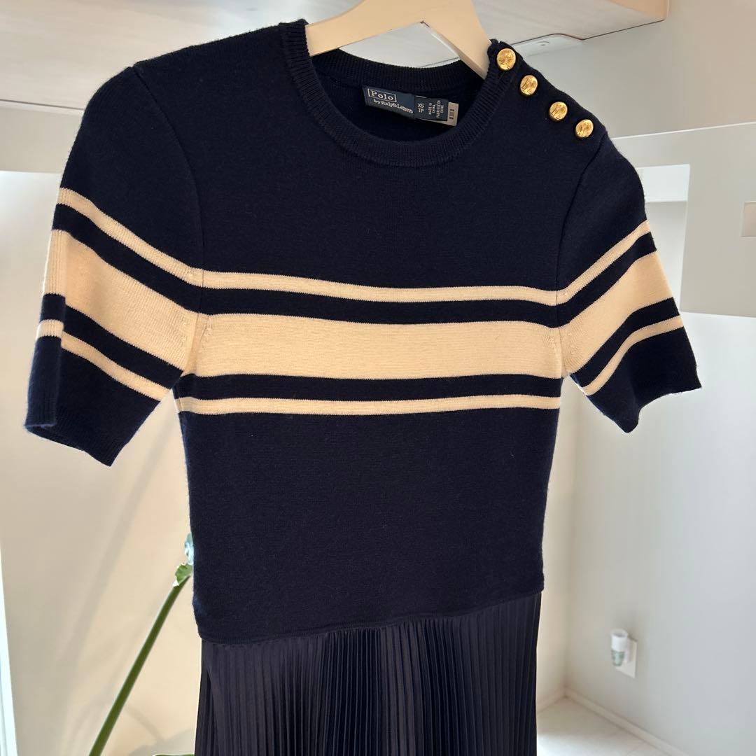 新春セール！Polo by Ralph Lauren ニットワンピース　超美品！