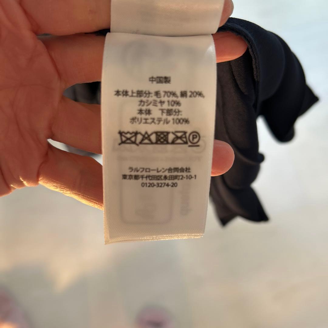 新春セール！Polo by Ralph Lauren ニットワンピース　超美品！