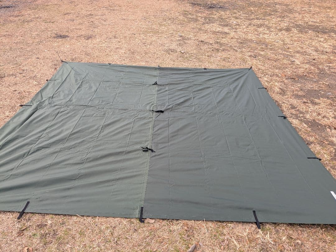 DD Tarp　3×3m　フォレストグリーン　DDタープ
