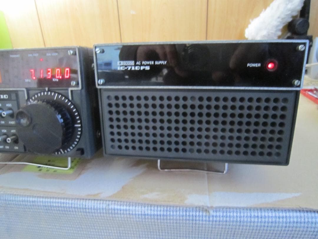 ICOM　HF オールモード　IC-710　専用電源付 現完動　100ｗ