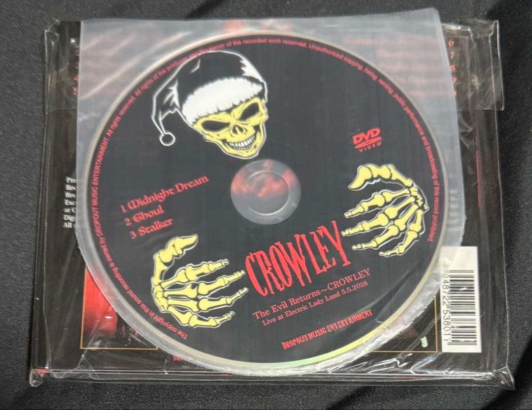 Crowley Whisper of the Evil CD 限定特典付き