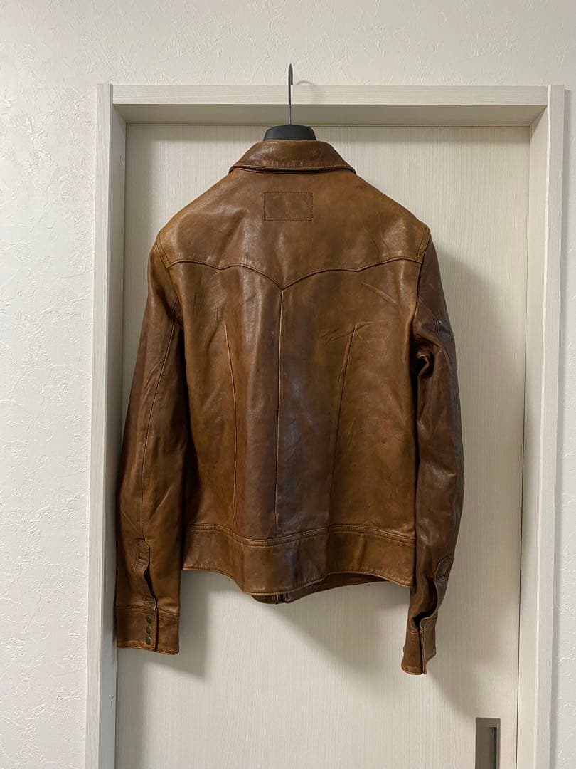 【定価39万円】 DOLCE&GABBANA レザーライダース 50