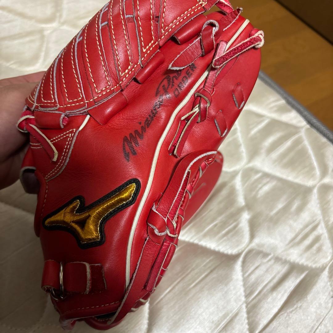 Mizuno プロモデル オーダーグラブ 野球グローブ 右投げ用
