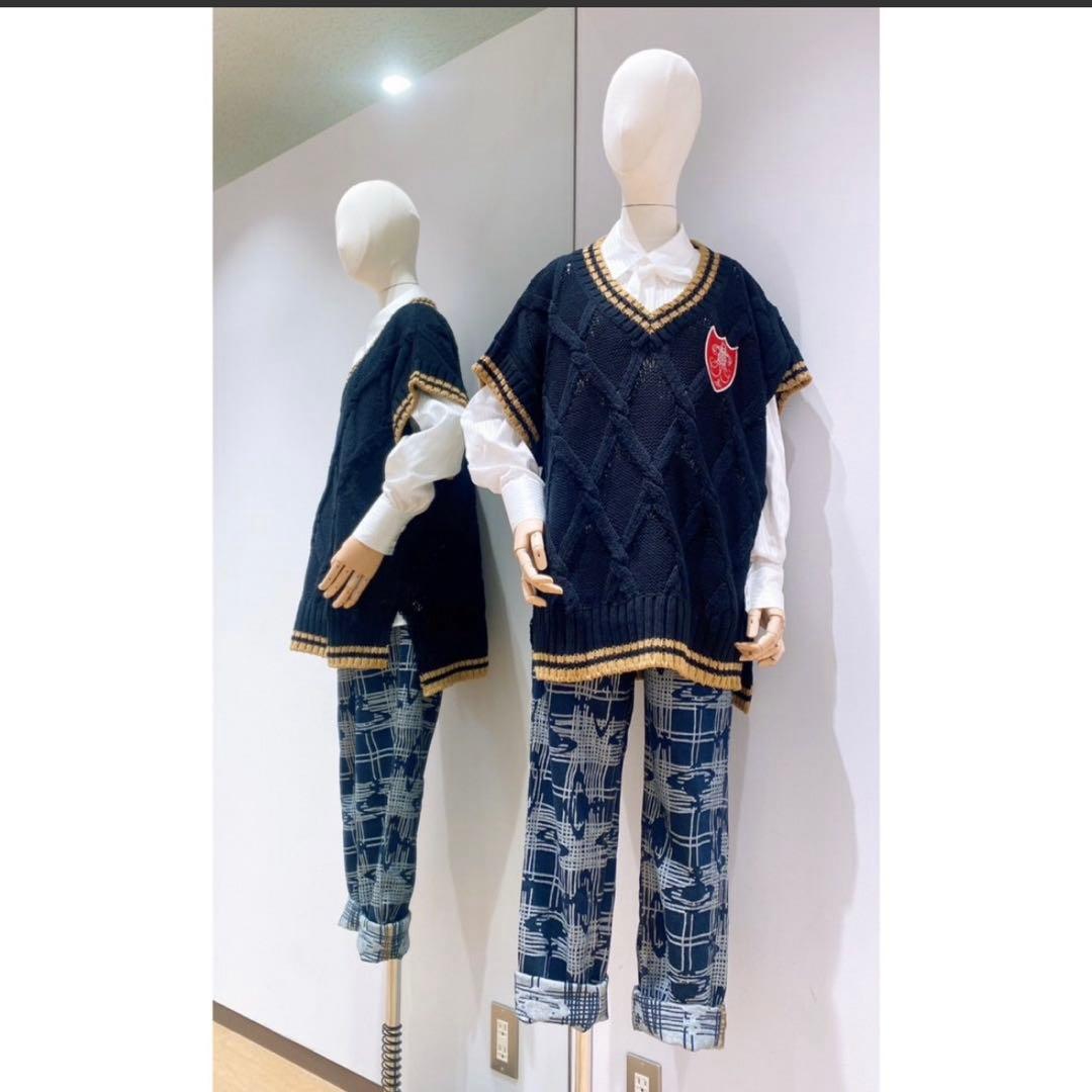 ✨美品✨Vivienne Westwood ケーブルニットベスト オーバーサイズ