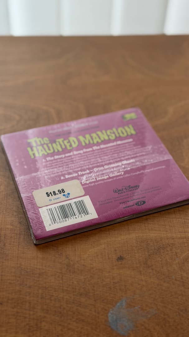 洋楽 USDisneyCD The Haunted Mansion 1969Album