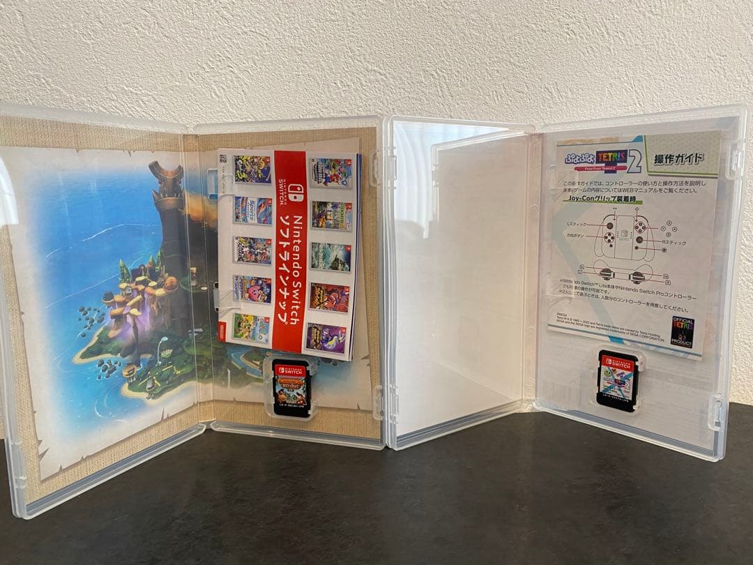 任天堂Switchソフト ドンキーコングリターンズHD＆ぷよテト2 まとめ売り