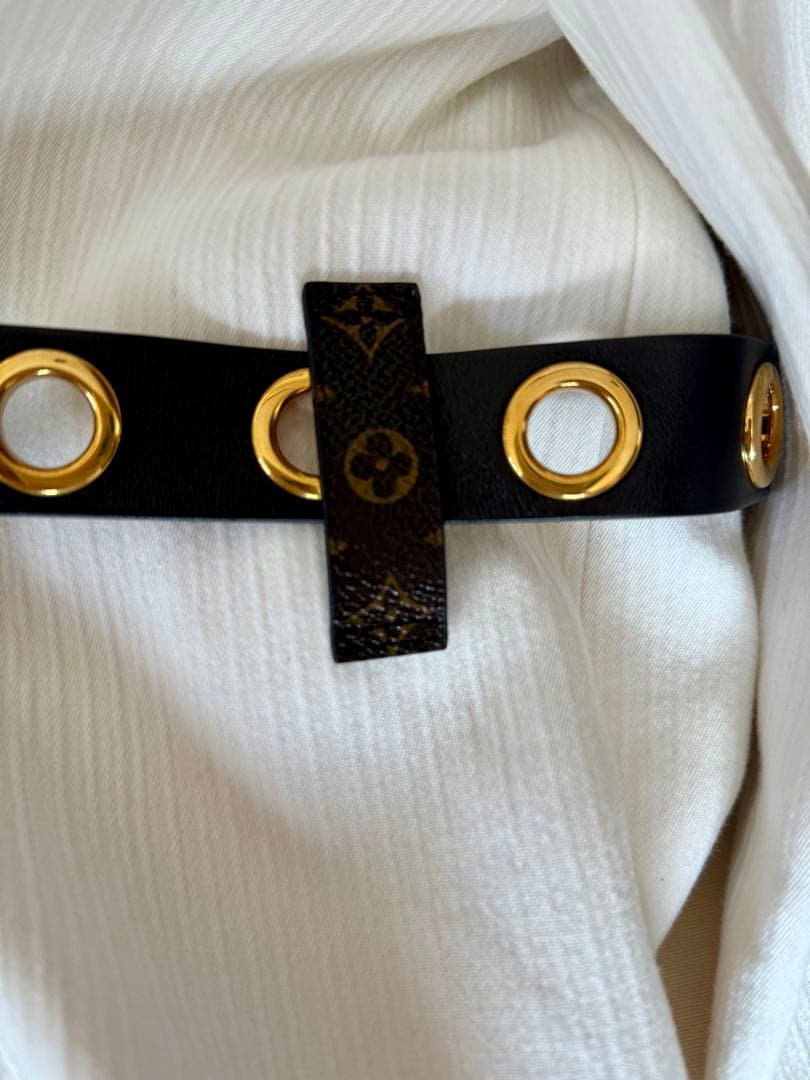 LOUIS VUITTON★ ダブルブレストコート34★ 裏モノグラム柄