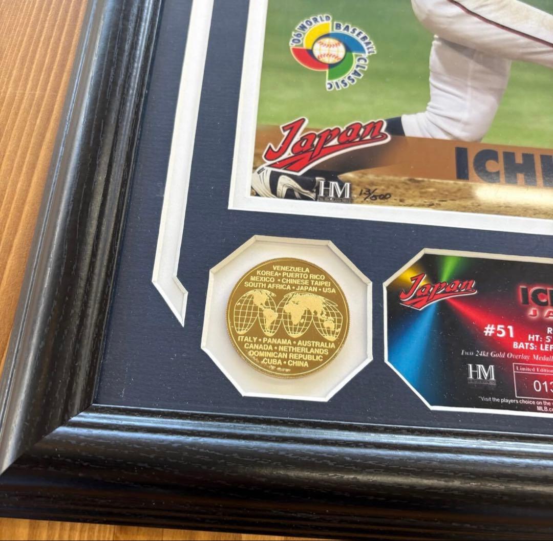 G577 WBC2006 イチロー　フォトプラーク シリアルナンバー 013