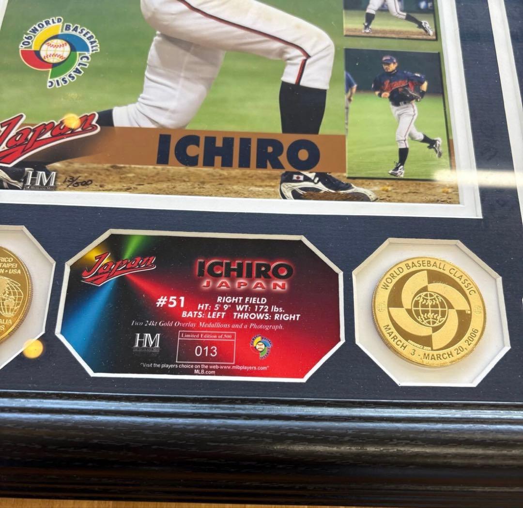 G577 WBC2006 イチロー　フォトプラーク シリアルナンバー 013