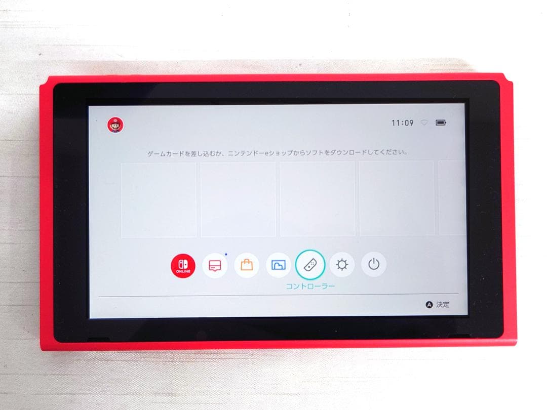 Nintendo Switch 一式 マリオレッド×ブルー モデル 箱付き