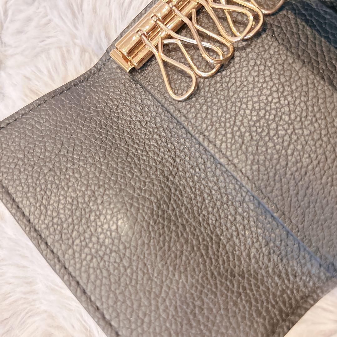 Louis Vuitton キーケース ミュルティクレ 6 ブラック
