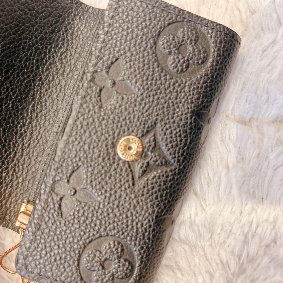 Louis Vuitton キーケース ミュルティクレ 6 ブラック