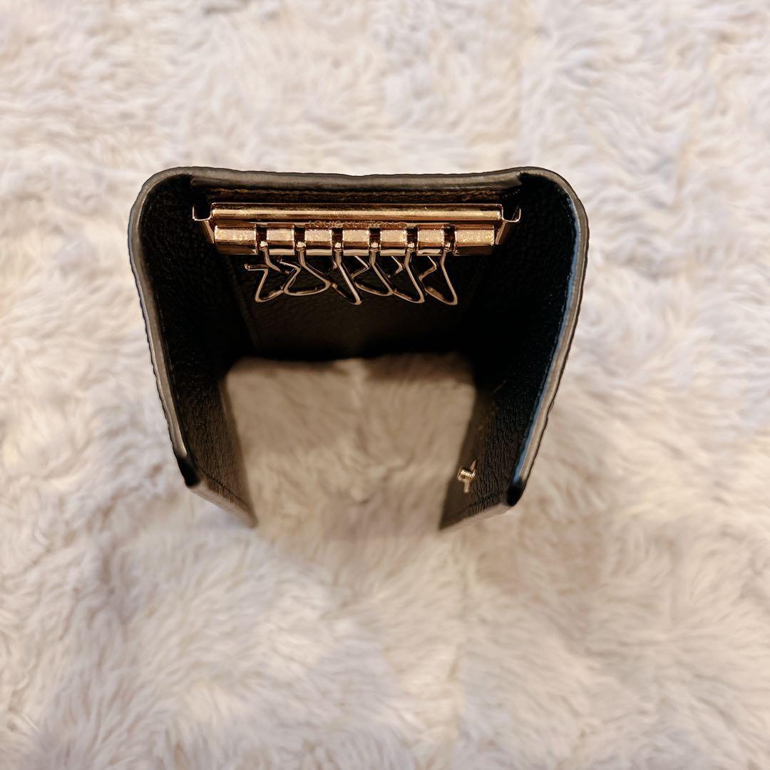 Louis Vuitton キーケース ミュルティクレ 6 ブラック