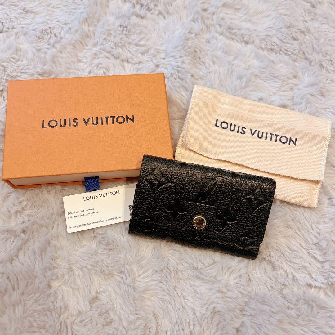 Louis Vuitton キーケース ミュルティクレ 6 ブラック