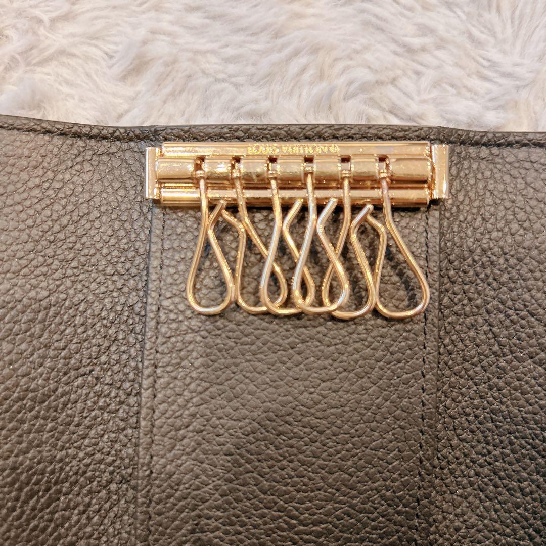 Louis Vuitton キーケース ミュルティクレ 6 ブラック