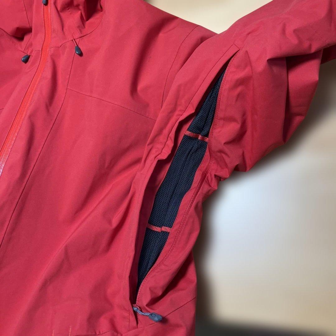 美品★MAMMUT ドライテクノロジー マウンテンパーカー 赤マンモス