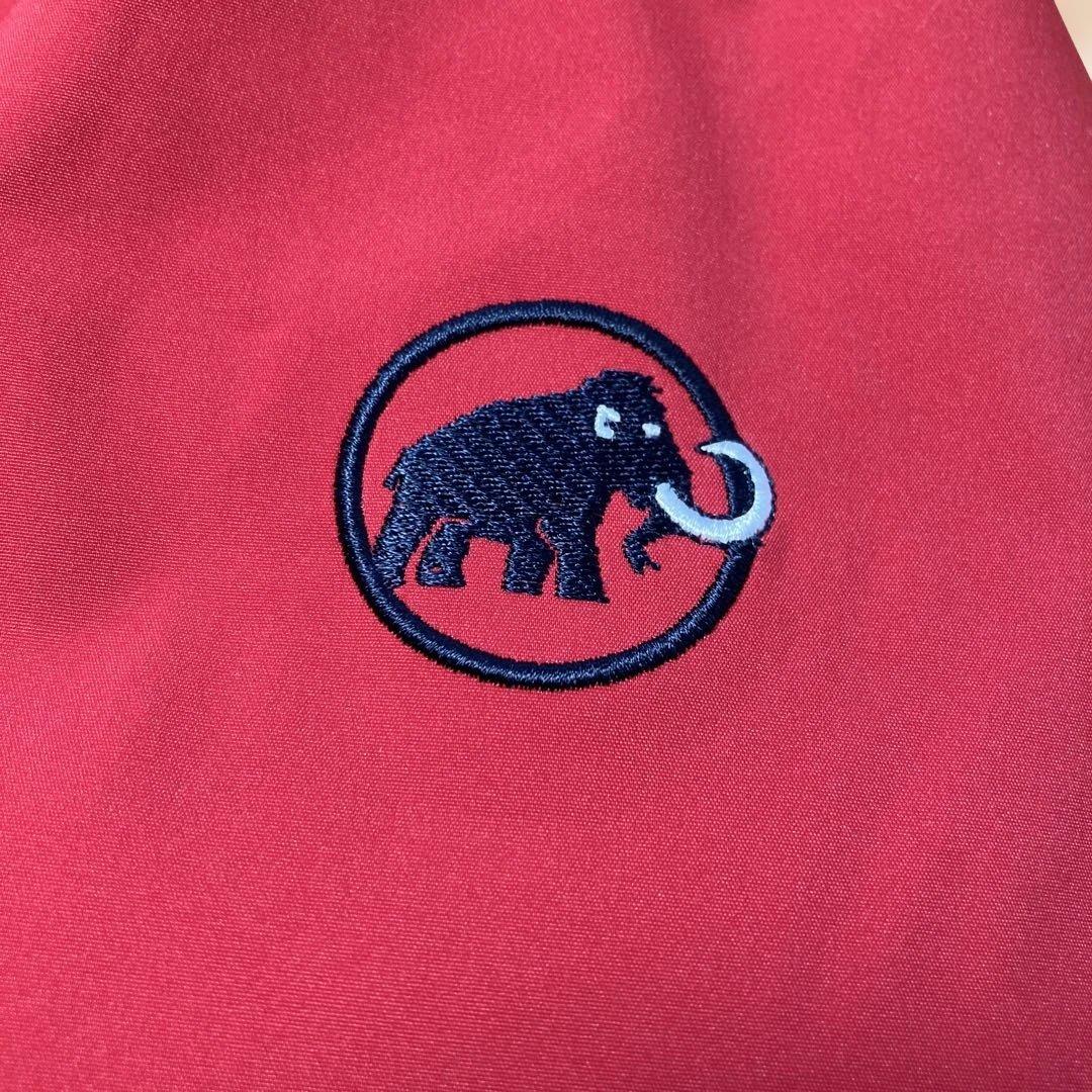 美品★MAMMUT ドライテクノロジー マウンテンパーカー 赤マンモス