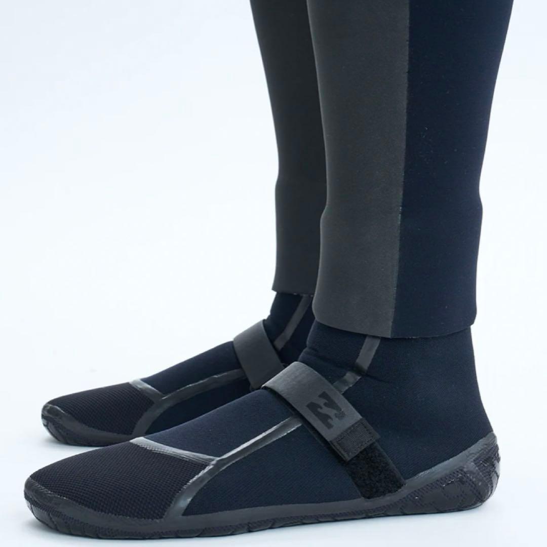 5mm 新品 BILLABONG ビラボン　サーフィン　ブーツ　ブラック　黒