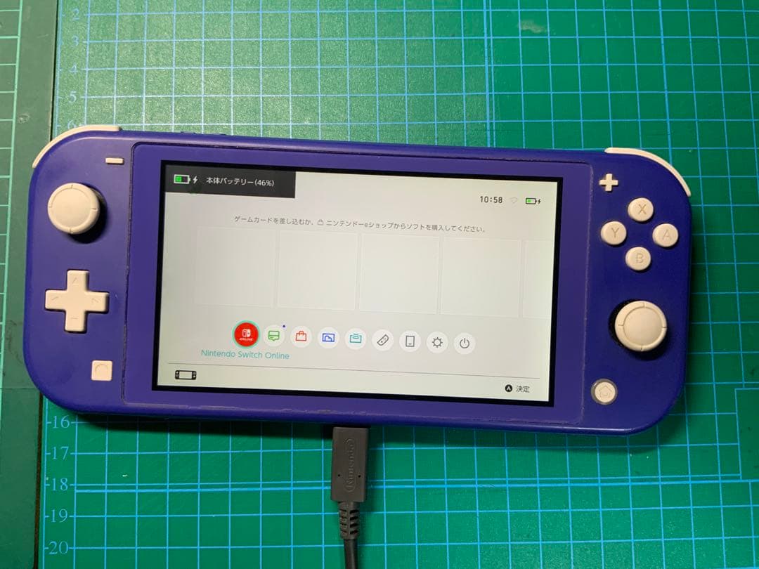 26【整備済】Switch Lite ブルー【中古品】【リペア品】