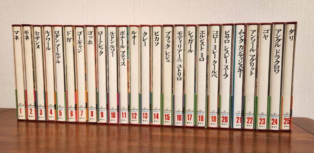 現代世界美術全集　全25巻②後半14-25巻　ピカソ、シャガールほか