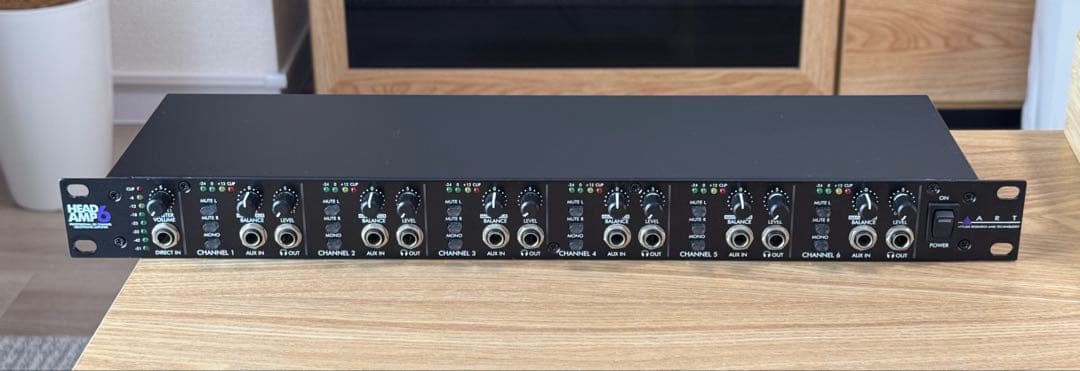 ART HEAD AMP 6 6チャンネルヘッドフォンアンプ