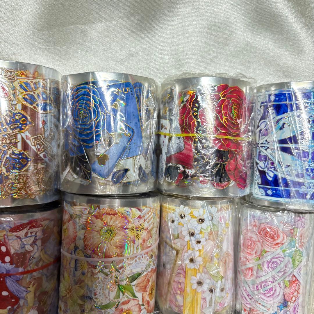 海外マステ　まとめ売り②15個セット　おまけつき　　新品未開封　中古あり