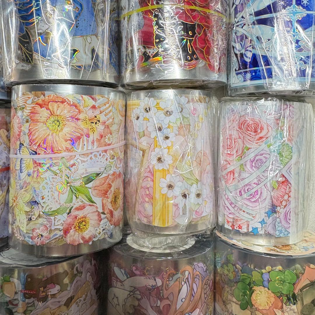 海外マステ　まとめ売り②15個セット　おまけつき　　新品未開封　中古あり