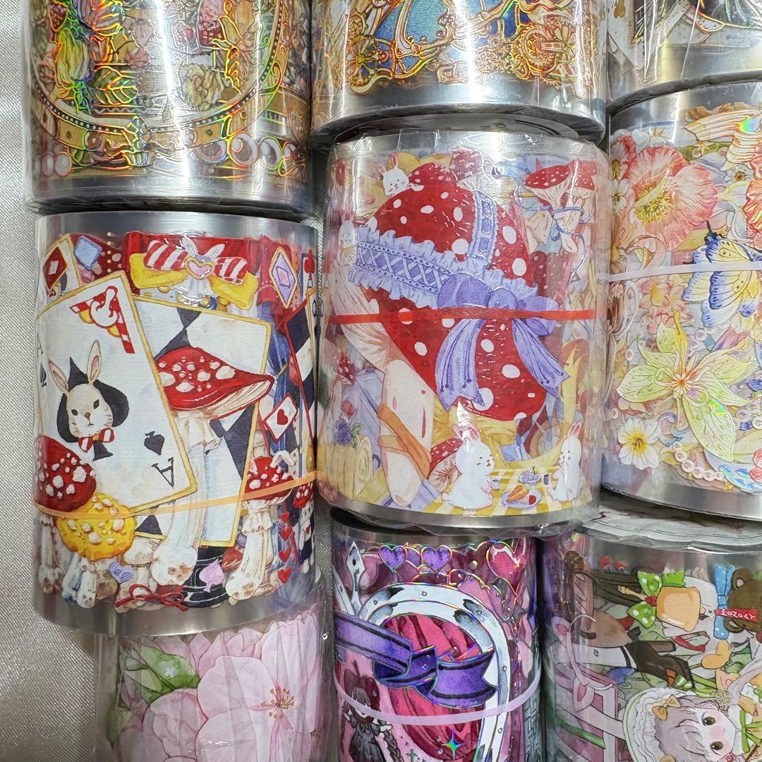 海外マステ　まとめ売り②15個セット　おまけつき　　新品未開封　中古あり